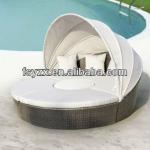 2013 hot Outdoor Rattan Round day bed YB5001