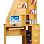 2013 hot sale multifunctional student computer table with shelf MD1058