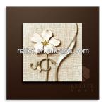 2013 hot sale relief painting beautiful flower for hotel decoration B4022B