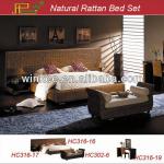 2013 latest bedroom furniture king bed HC316-16