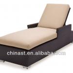 2013 leisure garden single folding rattan bed bench 607-9