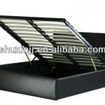 2013 lift up storage leather bed LBD-A27