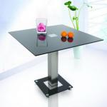 2013 modern design tempered glass dining table HRD801