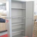 2013 modern office KD swing two double doors metal file storage cupboard with four shelves MY--130814003