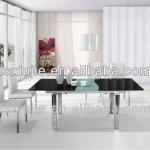 2013 Modern Rectangular Folding Glass Dining Table L806B L806B