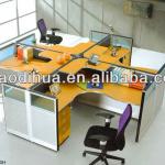 2013# New arrivel four seaters modern workstation/office partition/four person workstation MR-0502 MR-0502