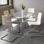 2013 New Design Fashionable glass office table YB-XKF-04