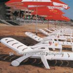 2013 new design hot selling cheap lightweigh lounge folding beach chairs wholesale TY-9126A