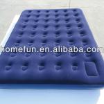 2013 new design inflatable flocked pvc 48holes folding sofa bed for furniture with built-up pump HF-OOLL5