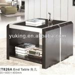 2013 new fashion black veneer console table ct826a