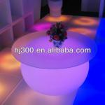 2013 new product Modern fashional Led round table with 16 color HJ3038