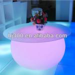 2013 new product Modern fashional Led round table with 16 color HJ3038