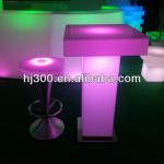 2013 new product Modern fashional Led square table with 16 color HJ3046