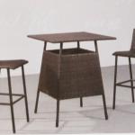 2013 new rattan bar table JS-023