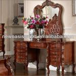 2013 New Style Bedroom Furniture Antique Wood Dresser 9091-14