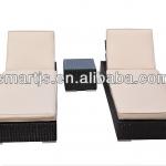 2013 new style outdoor garden grey raw rattan cane rattan sofa bed JS-025