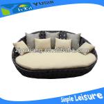 2013 new style rattan outdoor chaise lounge YX-SB003 YX-SB003-chaise lounge