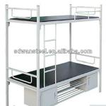 2013 newest style double metal military bunk bed with CE&amp;RoHS certificate for school furniture WS-b