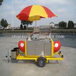 2013 Newly Shanghai Stainless Steel Hot Dog Cart for caterers JX-HS230 New Style JX-HS230