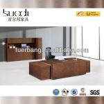 2013 news wenge wood veener modern office table 3515