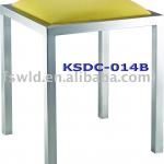 2013 Stainless Steel New Leather Stool KSDC-014B