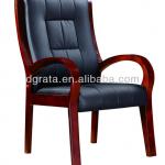 2013 wooden reception chairs is made by solid wood and genuine leather 2013 QW3253