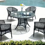 2014 Coorichi Hot sale outdoor bar table and chairs COORICHI A3152#chairs+B4152#Tables outdoor bar tab