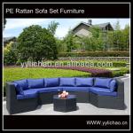 2014 costco ratan garden furniture sofa set HYS3089set