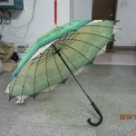 2014 fashion doubler layer cheap straight umbrella QXL-S0093