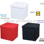 2014 folding storage ottoman BQ083-1360 folding storage ottoman