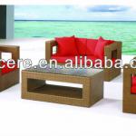 2014 Hot Sell Pe Rattan Sofa Outdoor Garden Sofa X-0033