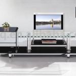 2014 hotsale tempered glass tv stand low price BQ-10-019 glass tv stand BQ-10-019