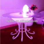 2014 Huajun led illuminated glass table &amp;16RGB color HJ885-V