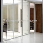 2014 modern design room divider office partition wall glass V1080 system V1080