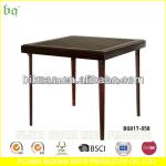 2014 modern square folding wood dinning table BQ017-058dinning table