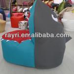 2014 new design animal shark design kids indoor and outdoor beanbag RL-B-116