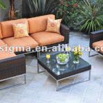 2014 New design outdoor American style modern apartment corner sofa SG-12002A