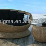 2014 new design outdoor furniture Daybed SGC-13047A