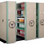 2014 new mobile shelving design for school library ZF-B-087