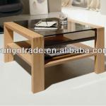 2014 new modern wooden coffee table with drawer CT-1402