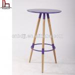 2014 new style colored beautiful plastic bar style snack starbucks table and chairs Z-218