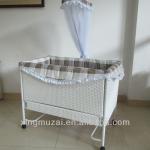 2014 New StyleWicker Sofe Bed /PE Ratten Infant Bed 1003A