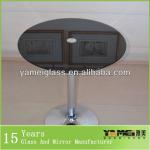 2014 New technology frosted tempered glass dining table top YAME-80