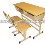 2014 new type school furniture desk and chair LB-SZY003