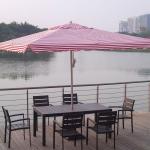 2014 pool furniture wholesale Classic Aluminum Sunshade/Umbrella/Parasol 1A0038