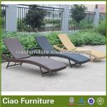 2014 poolside rattan sun lounger FL006