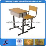 2014 single adustable student desk and chair set SJ-SDC-01