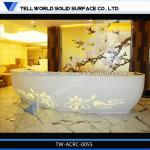 2014 Tell world modern design luxury reception table design reception counter design hot sale reception desk TW-ACRC-0055