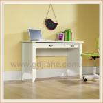 2014 white MDF computer desks with drawer,MDF study table and chair set,white partner desk WD-008