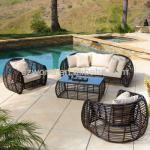 2014Latest rattan outdoor furniture Patio furniture sofas WD204